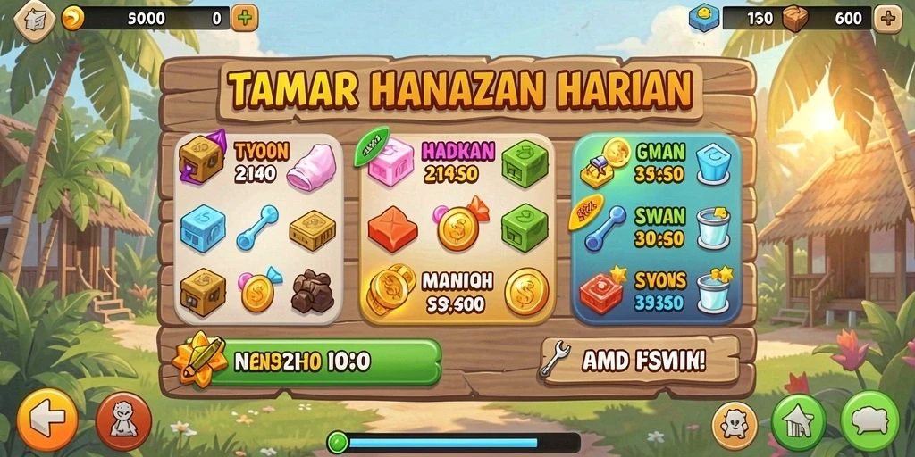 kijangwin - Pengaturan mode permainan yang mudah dipahami.